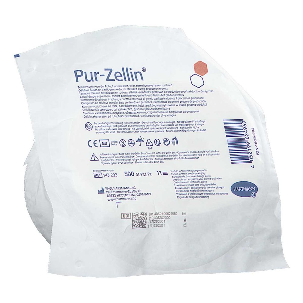 PAUL HARTMANN AG Pur-zellin 4x5 Cm Keimreduziert Rolle 18036694