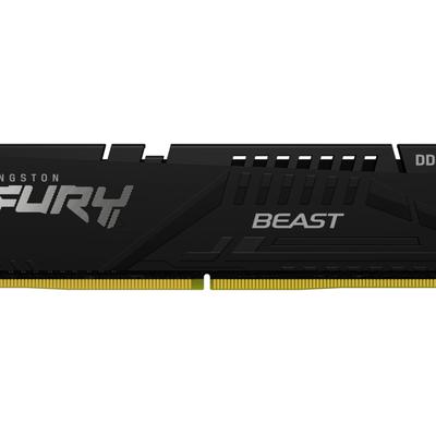 KINGSTON Arbeitsspeicher "32GB 5600MT/s DDR5 CL40 DIMM FURY Beast Black", schwarz, 32 GB, Arbeitsspeicher