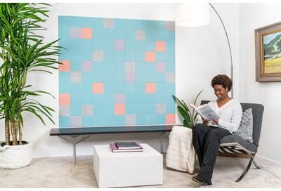 Felt Right Cotton Candy   Sound Dampening Pinnable Tiles