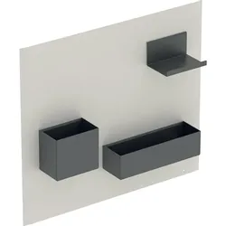 Geberit Magnettafel mit Stauboxen sand-grau