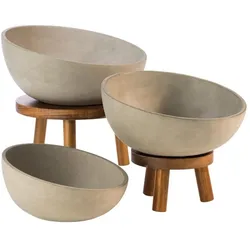 APS Schale "ELEMENT", Schüssel + Schale, Grau