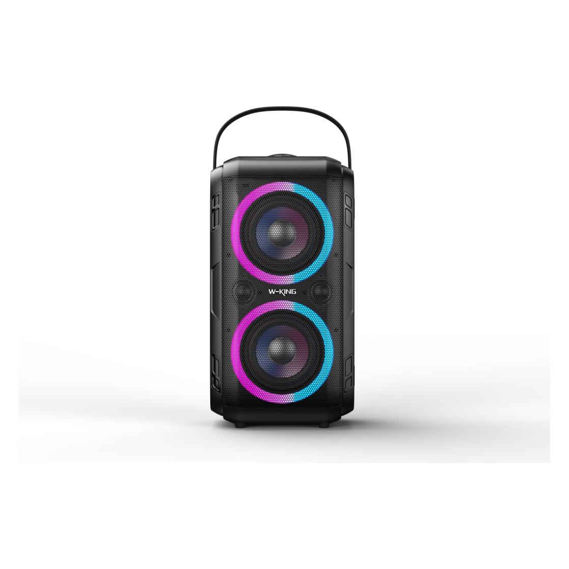 W-king T9-2 (Aktiv, 1x 80 W) (T9-2 black)
