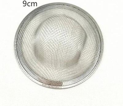 Inspired Living Premium Stainless Steel Sink Strainer & Kitchen Drain Filter Fine Mesh Debris Catcher For Anti Clog Protection 3.54 In