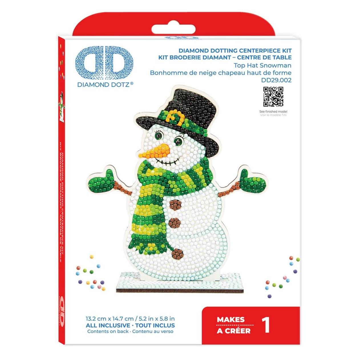 Diamond Dotz Diamond Painting Aufsteller Schneemann (4895225943197-4895225943197)