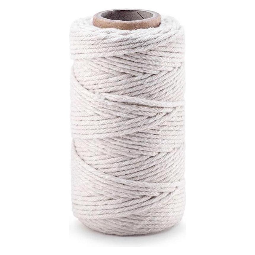Dalprint Baumwollschnur für Makramee, weiss, 3mmx200m (200 m) (54609077)