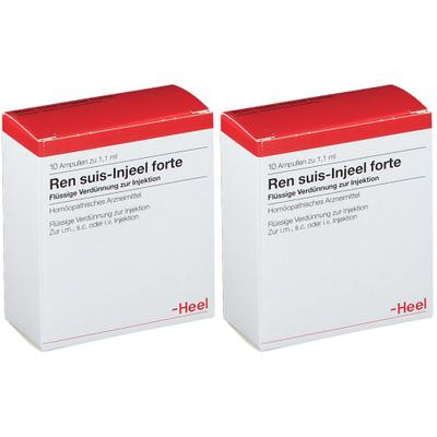 REN suis Injeel forte Ampullen Doppelpack 2x10 St
