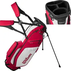 Wilson Staff EXO Lite Standbag rot/weiss