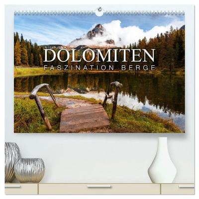 Die Dolomiten - Faszination Berge (hochwertiger Premium Wandkalender 2027 DIN A2 quer), Kunstdruck in Hochglanz