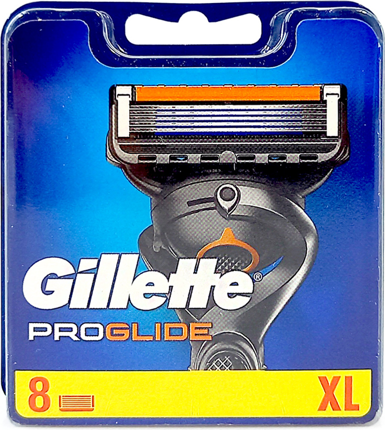 Gillette ProGlide Rasierklingen, 8er Pack x 10