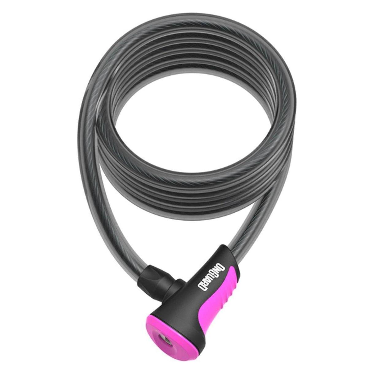 Onguard Fahrradbefestigung Neon 8163pn Link - 12mm 120 cm - 2 x rosa Tasten (120 cm) (ONG-8163PN)