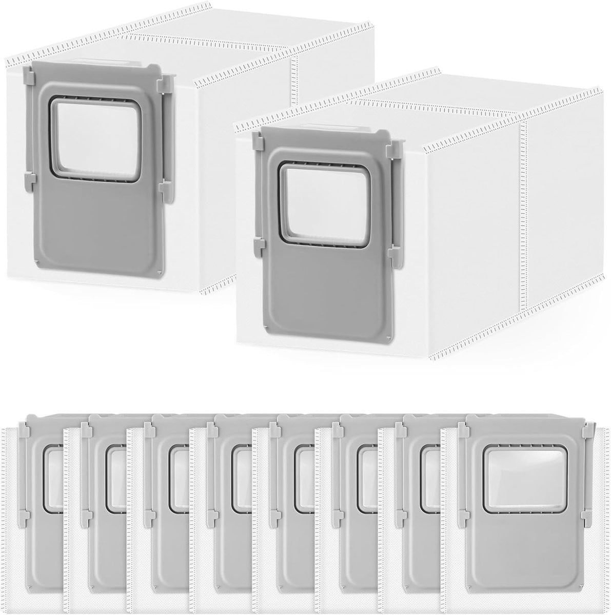 Zakken voor DJI Romo A, Romo S en Romo P stofzuiger, 3L capaciteit, vliesstof, reserveonderdelen