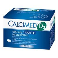 CALCIMED D3 500 mg/1000 I.E. Kautabletten 120 St