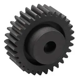 Stirnzahnräder, Kunststoff, Eingriffswinkel 20°, Modul 1,5 (7802-1,5-38-GR)