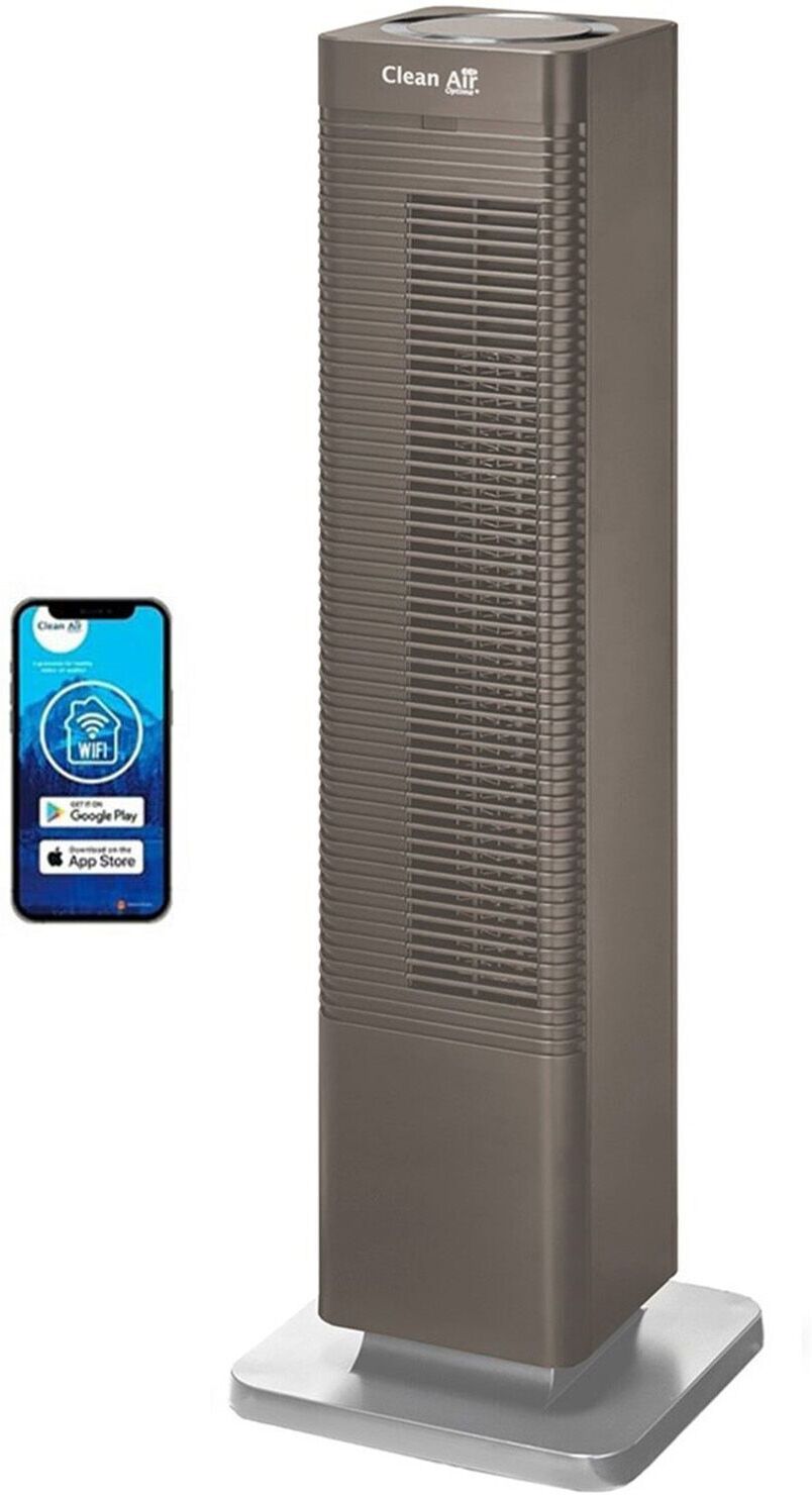 Clean Air Optima 2-i-1 designvärmefläkt CA-904C Smart   koppar