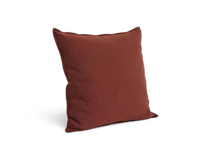 HAY - Linen Kissen, 50 x 50 cm, iron red