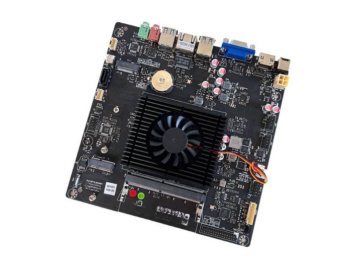 N5095 Mini carte mère Quad-Core Ultra-mince AIO M.2 Support contrôle industriel PC carte mère de bureau