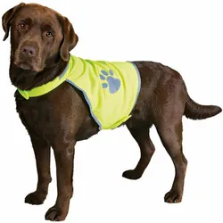 4x Trixie Sicherheitsweste für Hunde (L), Hundeweste