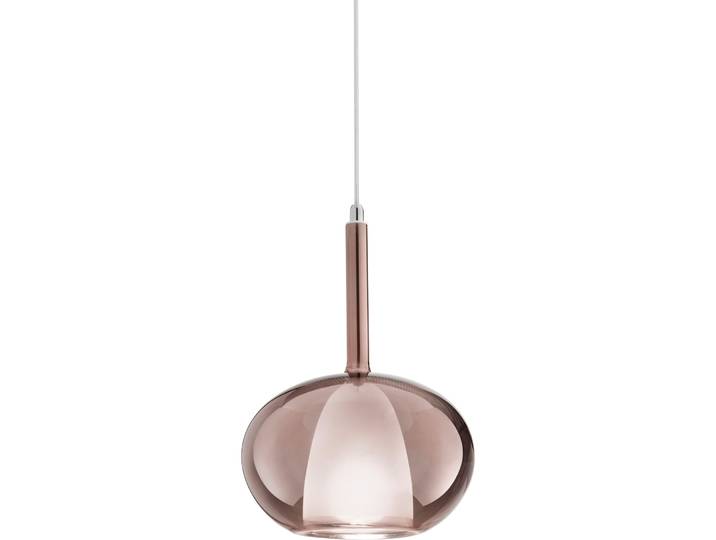Designer-Pendellampe Giberti Luce Carina Glas amethyst B: 22 cm, E27 - Designer-Pendellampe