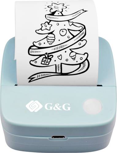 G&G GA-SD001BL Thermodirekt-Drucker 30 mm, 25 mm, 15 mm
