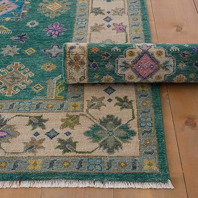 Rumi Hand Knotted Rug - 9' x 12' - Ballard Designs