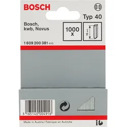 Bosch Stift Typ 40 - 1609200381