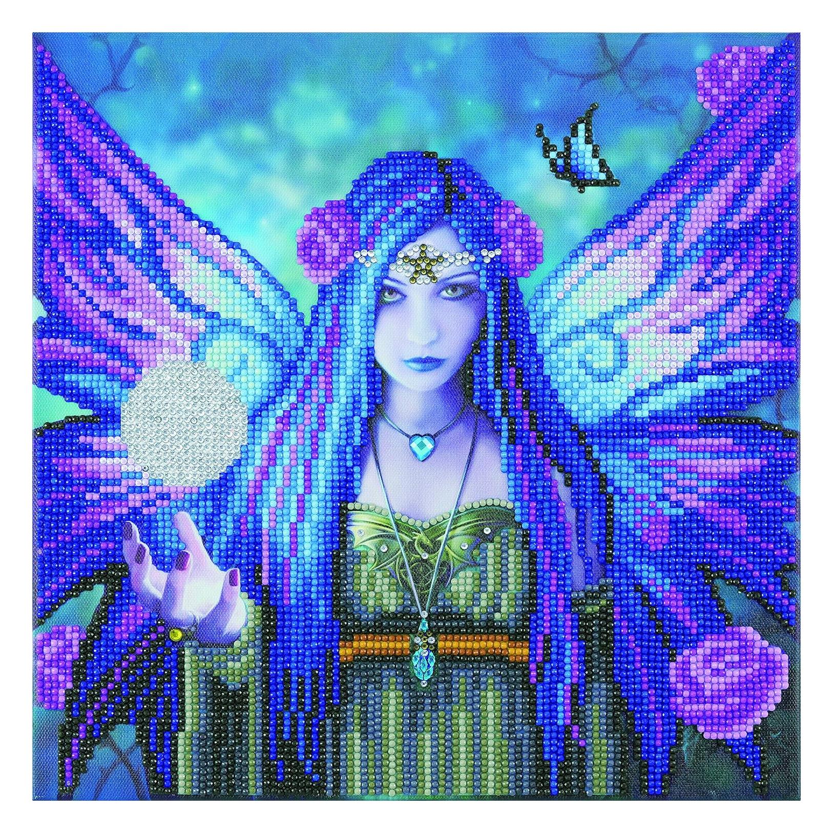 Craft Buddy Mystic Aura, 30x30cm Crystal Art Kit ANNE STOKES (CAK-AST10)