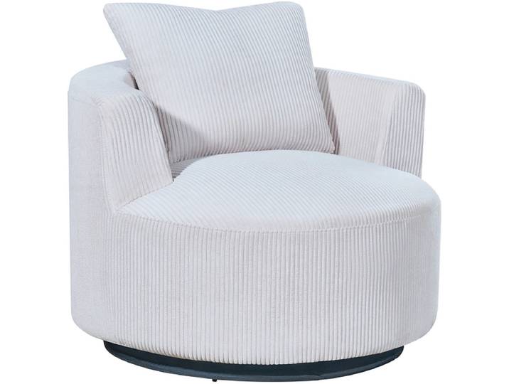 Vakuum-Sessel SOFTY Stoff beige