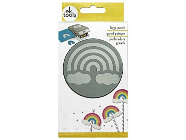 EK Success Grote Punch Rainbow, Papier, One Size