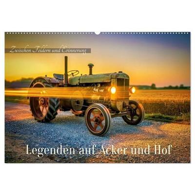 Legenden auf Acker und Hof (Wandkalender 2027 DIN A2 quer), CALVENDO Monatskalender