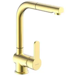 Schütte LONDON Spültischarmatur, Gold matt, mit.. - Bad-Armatur