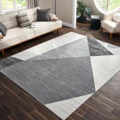 KALATY Lumina Faceted Geometry Area Rug
