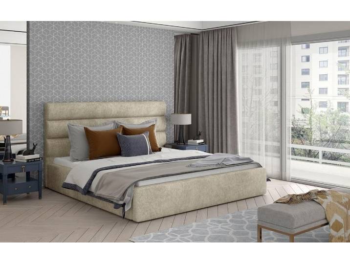 Xlmoebel Polsterbett Designer Bett Ehebett für Schlafzimmer im königlichen Stil, Made in Europa