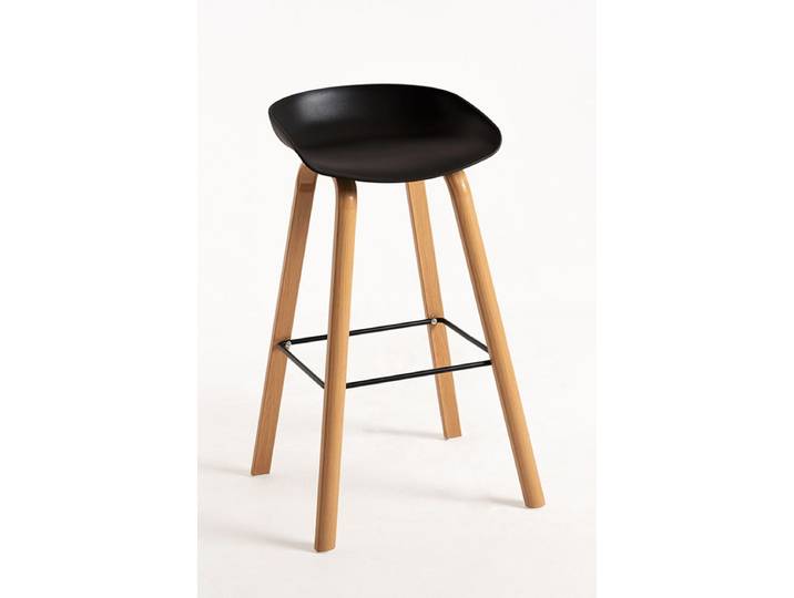 2er Set Tolbi Hocker - Schwarz