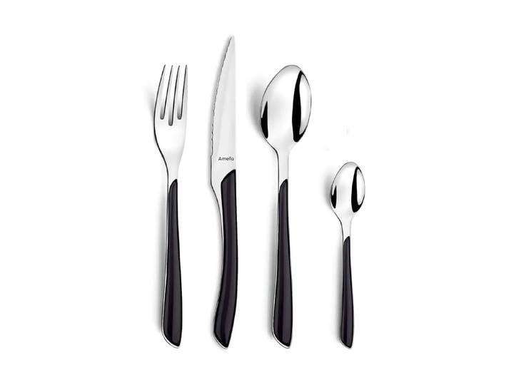 Amefa Set de couverts Eclat 16 pièces Noir