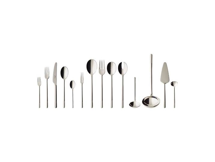 Besteck-Set VILLEROY & BOCH Tafelbesteck Ella 70er Set silber , silber, 70 tlg., Essbesteck-Sets