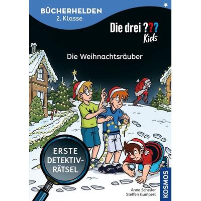 Die drei ??? Kids, Bücherhelden 2. Klasse, Die Weihnachtsräuber, Taschenbuch von Anne Scheller, Kosmos, 978-3-440-18514-8