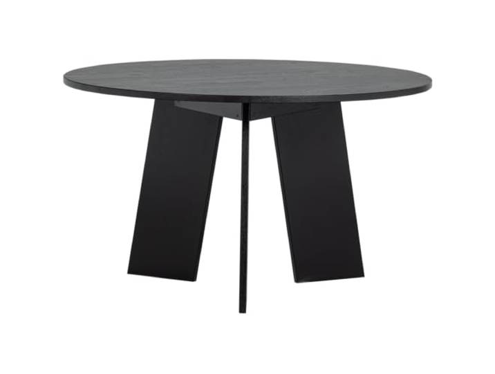 WOOOD Fries Esstisch Eiche Blacknight Ø129cm