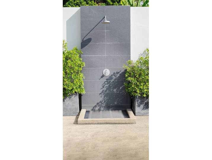 Caillebotis douche Nemel Beige/Beige Baderost : plastique - polypropylène 80 x 50cm