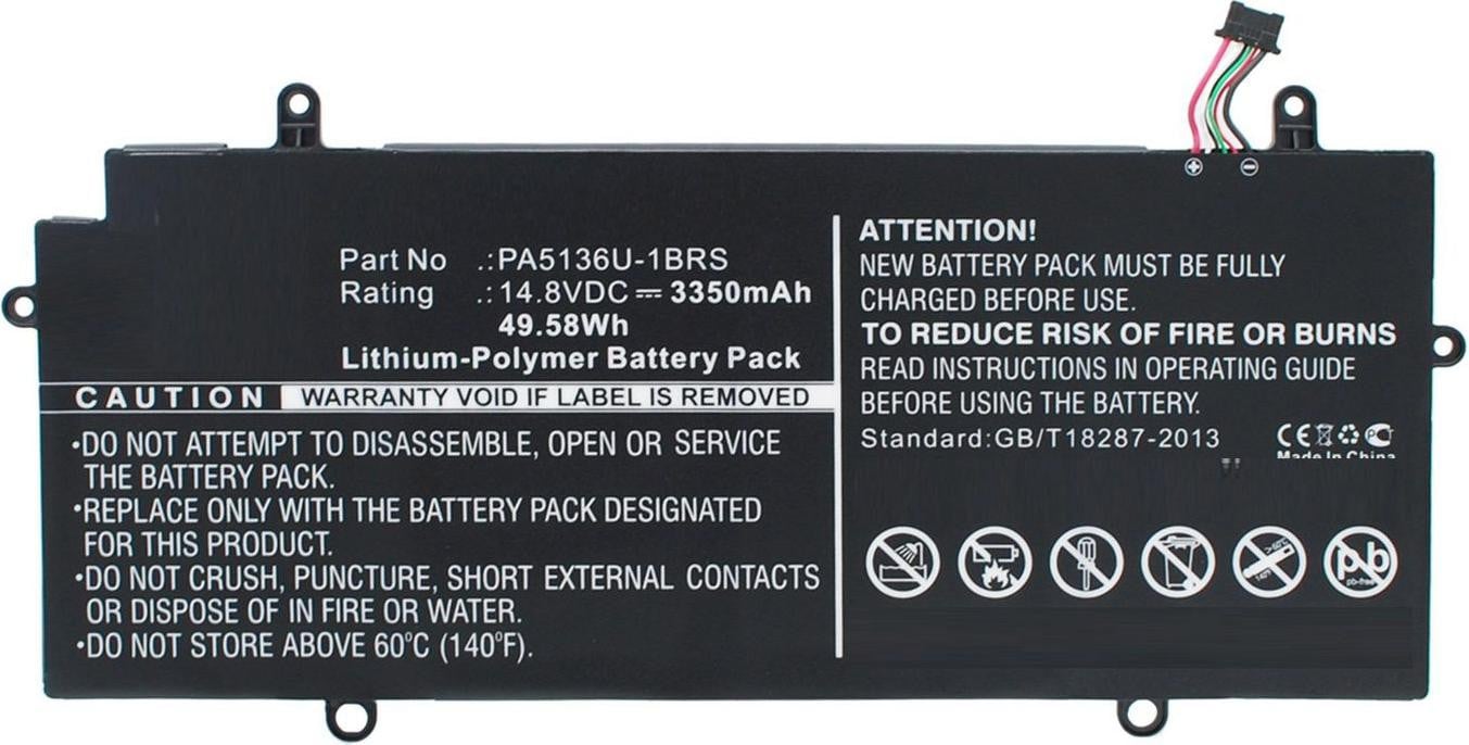CoreParts MBXTO-BA0025 Batterij voor Toshiba Portege Z30 en Portege Z30 Ultrabook