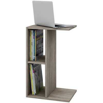 Couchtisch VCM "Holz Beistelltisch Couchtisch Sofatisch Nachto", braun (sonoma, eiche (sägerau)), B:40cm T:30cm, Tische, Couchtisch