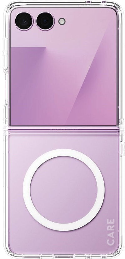 CARE by PanzerGlass Samsung Galaxy Z Flip8 / Flip7 CARE™ by PanzerGlass® Urban Combat Cover - Transparent