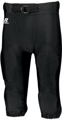 Russell Athletic F2562W Youth Deluxe Game Football Pant in Black size XL   Triblend