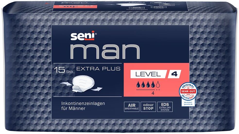 Seni Man Inkontinenzeinlage extra plus Level 4 15 St