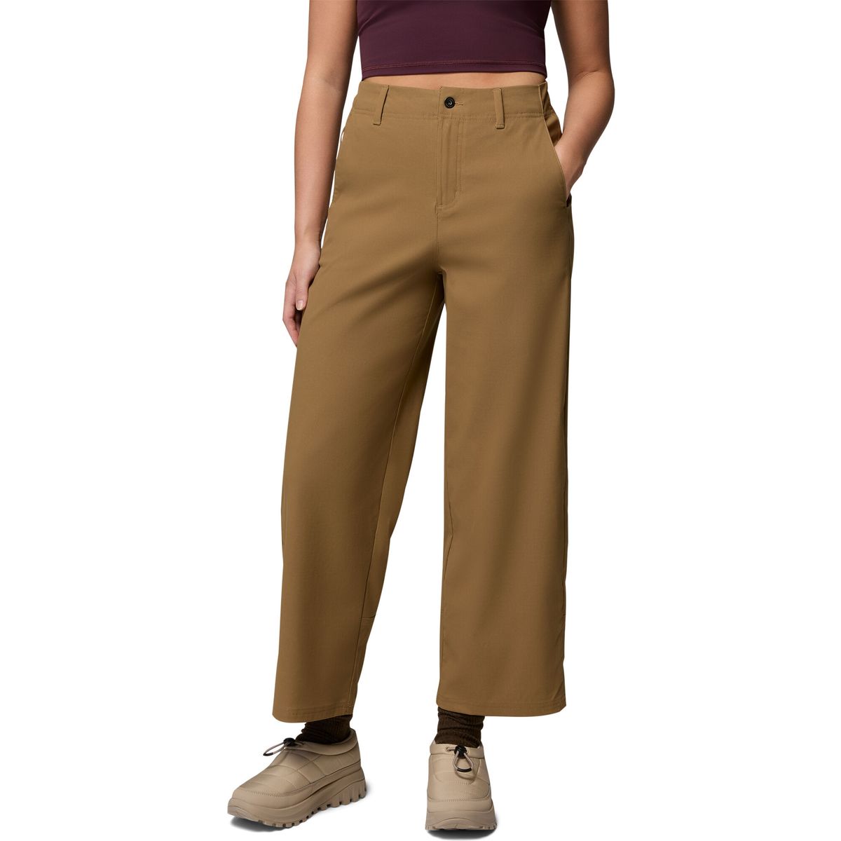 Columbia Women’s ROC Tech Wide Leg Trousers delta (257) Long 16 217390-2173901-257-16-Long