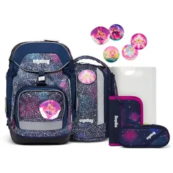 ergobag PACK Schulrucksack-Set SUPER REFLEX GLOW Bärlaxy