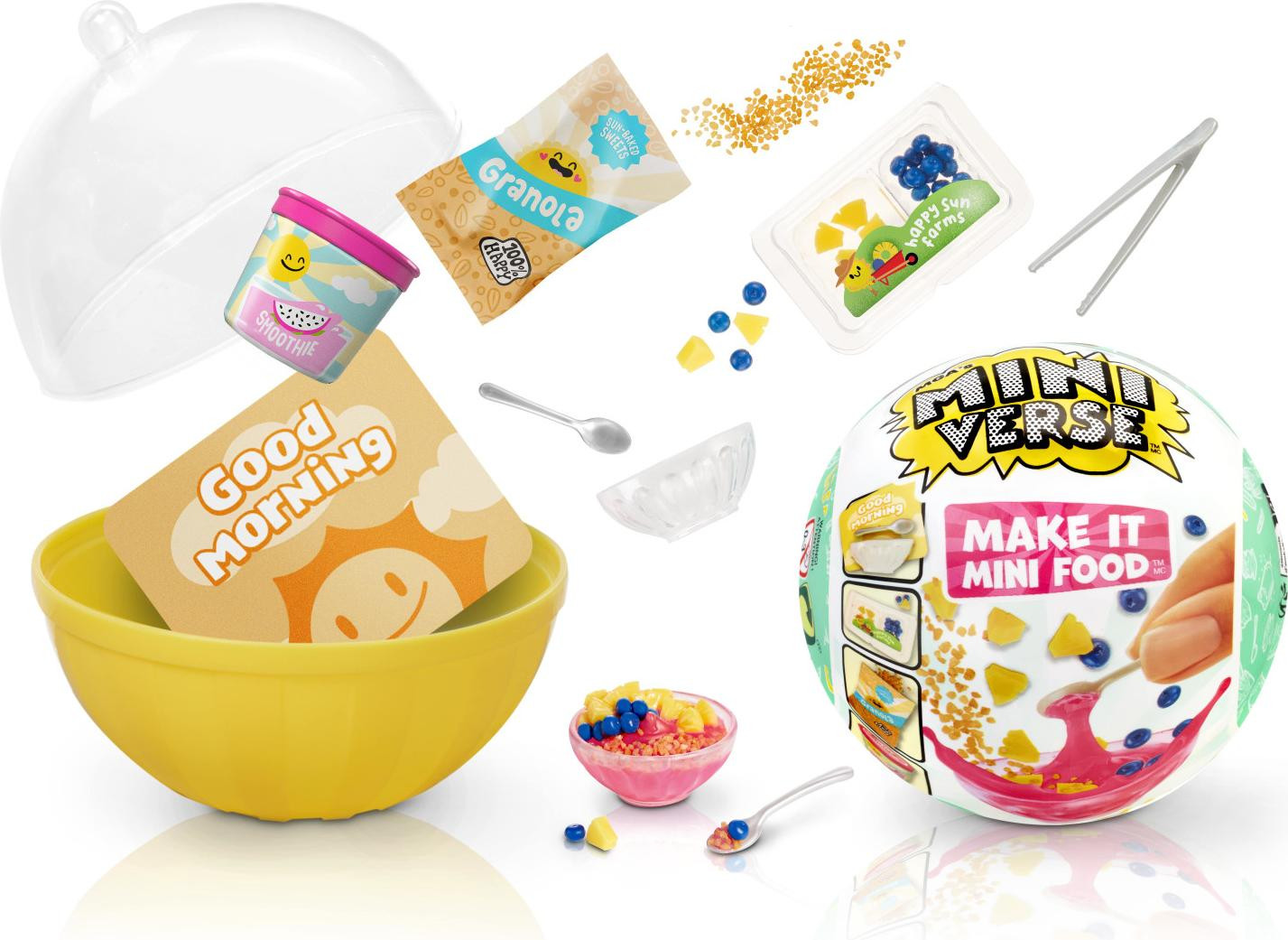MGA Miniverse Make It Mini Food Café-serie collectie mini-items en accessoires