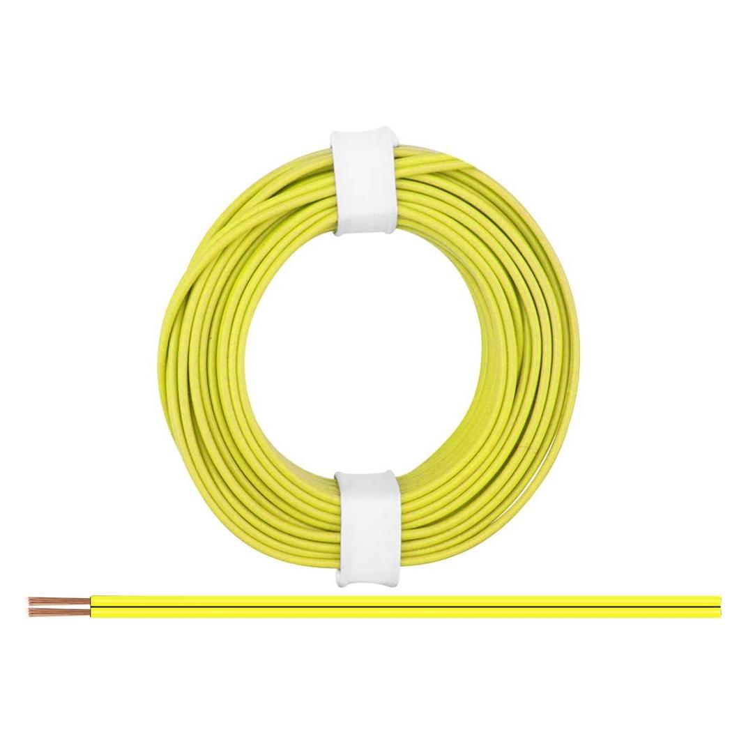 Donau ZWILLINGSLITZE 0,14 / 5m gelb-gelb (5 m) (218-33)