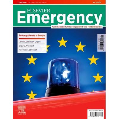 Elsevier Emergency. Rettungsdienst in Europa. 5/2022, Geheftet von , Urban & Fischer in Elsevier, 978-3-437-48163-5