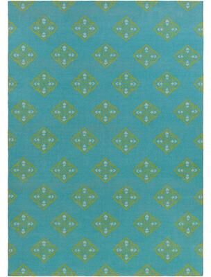Flatweave Raphael Wool Area Rug - 8' x 11'