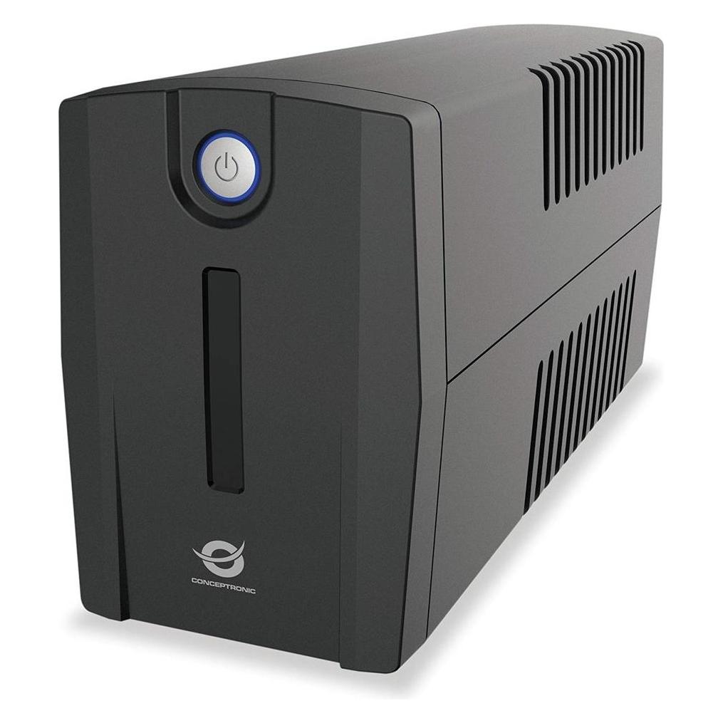 Conceptronic 2 x Schuko, AC, 650 VA (650 VA, 360 W, Line-Interaktiv USV) (ZEUS01ES)